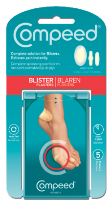 Compeed Blister Plaster Mixed Pack Of 5 x 1