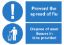 Sign - Flu - Dispose Of Used Tissues In Bins Provided Laminated