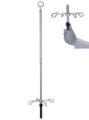 Iv Pole Ceiling Mounted For Room 3.1M Adj Range 103-162cm