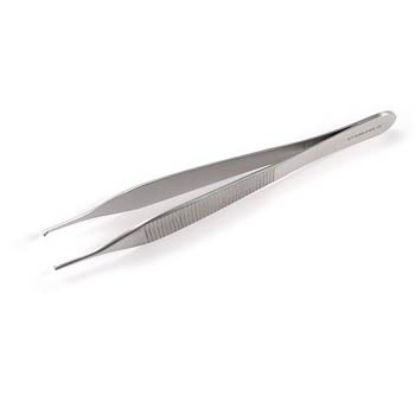Forceps Dissecting Adson 1:2 Teeth 13cm (Reusable Autoclavable Stainless Steel) x 1