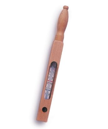 Thermometer Bath Wooden "Peg" Design Celcius Only