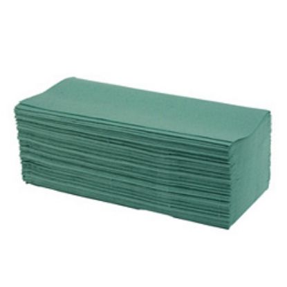 Paper Towel Interfold Green 1 Ply x 5000