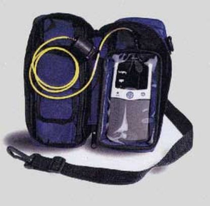 Pulse Oximeter Carry Case Padded Blue For 8500