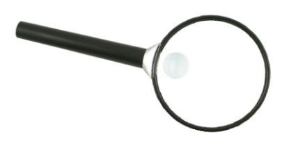 Magnifying Loupe Aw Handheld 2X With 4X Insert 70mm Dia x 166mm Length