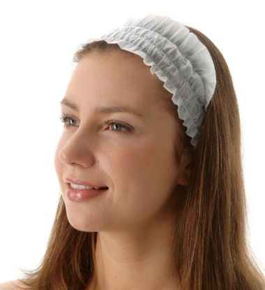 Headbands Disposable (White) x 100