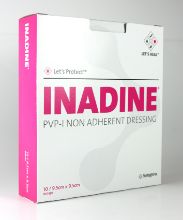 Inadine Dressing (Iodine Non-Adherant) 5cm x 5cm x 25