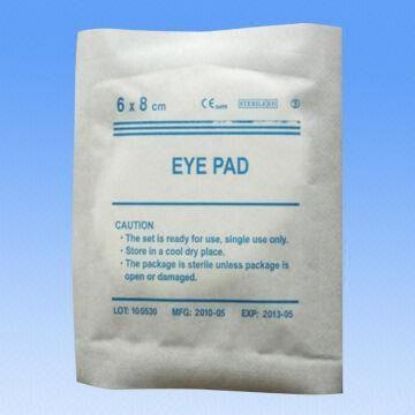 Eye Pad (Sterile) Non-Woven 8cm x 6cm x 50