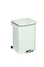 Bin Pedal 50 Ltr With White Lid For General Use