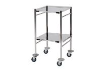 Trolley Surgical (Sunflower) With Two Removable/Reversible Folded Shelves 450mm x 450mm