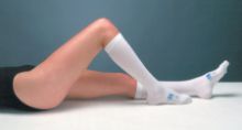Anti-Embolism Stockings Knee Length Medium (C) Regular (T.E.D) 12 Pairs