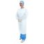 Gown Non-Sterile Long Sleeve Examination (White) x 50