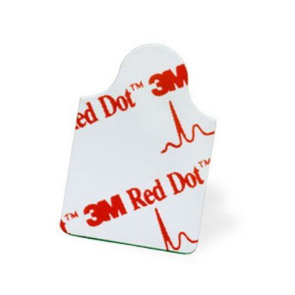 Ecg Electrodes - Tag Type (Red Dot Resting) 1 x 100
