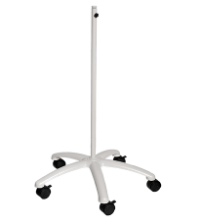 Luxo Trolley Stand Medical White