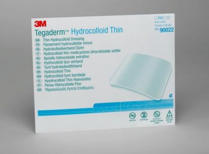 Tegaderm Hydrocolloid Dressing Thin Square 10cm  x 10cm x 5