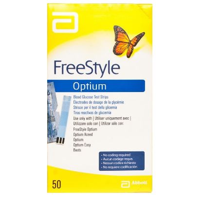 Test Strips Freestyle Optium x 50