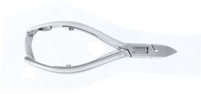 Nail Cutter (14cm) Straight Double Spring & Lock Diamond Handle