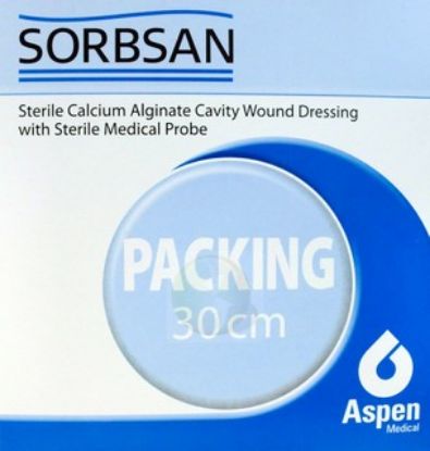 Sorbsan Packing (Cavity Dressing) With Plastic Probe 30cm/2g x 5