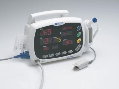Blood Pressure Monitor Smartsigns Liteplus Pulse Only And Integrated Printer