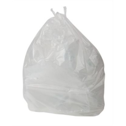 Bin Liner Pedal Square White x 1000 15X24x24 Economy (Paper & Cups) (Flat Pack)