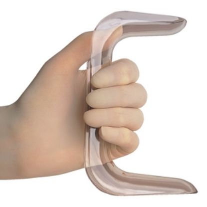 Vaginal Speculum Sims (Pelispec) Plastic Disposable Medium Sterile x 25