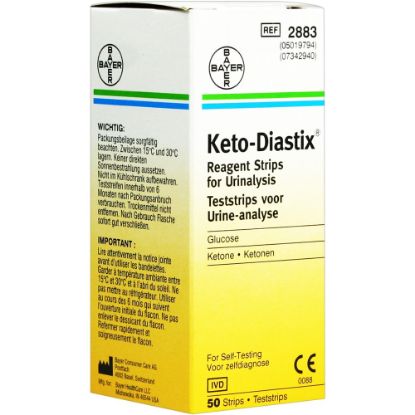 Keto Diastix x 50 Urine Test Strips