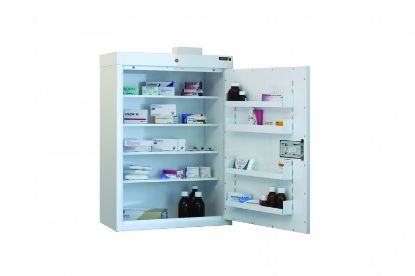 Cabinet Medicine (One Door) 85X60x30cm (4 Shelves) No Warning Light