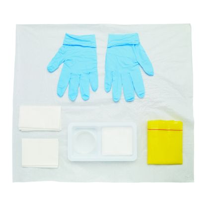 Woundcare Pack With Nitrile Gloves (Disposable Sterile Single Use) x 1