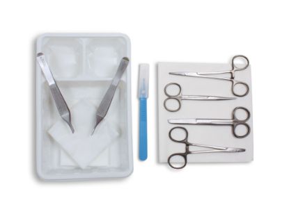 Biopsy Pack / Minor Op Pack Bronze (Disposable Sterile Stainless Steel Single Use) x 1