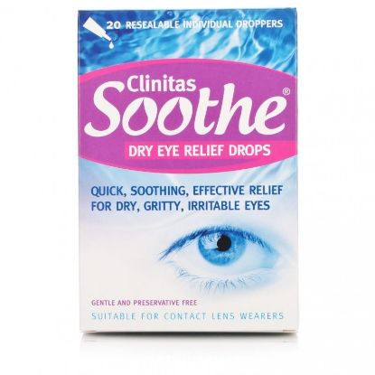 Clinitas Soothe Sgl/Dose Eye Drop x 20 (OTC)