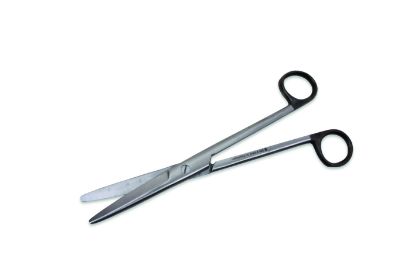Scissors Mayo Straight 17cm (Disposable Sterile Stainless Steel Single Use) x 10