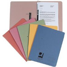Transfer File (Q-Connect) Foolscap/A4 35mm Capacity Yellow x 25