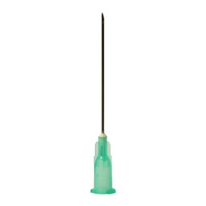 Needle (Agani) Hypodermic Terumo-Thin 21g 1.5"Greenx100