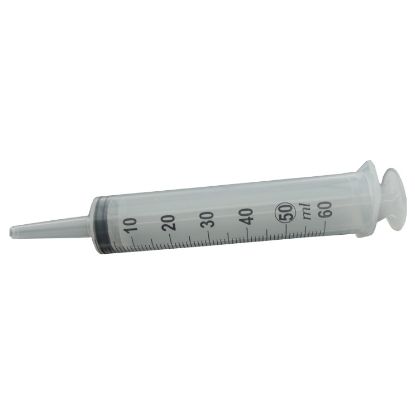 Syringe (For Bladder) 50ml Catheter Tip (Plastipak) x 60