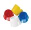 Dappens Pots Fluted Dehp (Disp) x 1000 (Red/Blue/Yellow & White)
