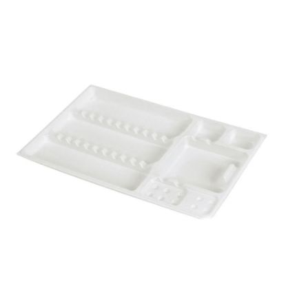 Tray Liner (Unodent) Dispotray White 190 x 146mm x 50