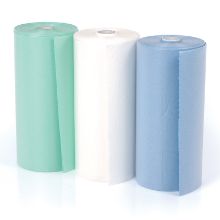 Bib Disposable (Unodent) 2Ply (50 x 60cm) Blue Roll x 80