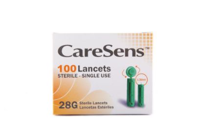 Lancets Caresens 28g x 100