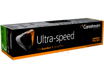 X-Ray Film Ultra-Speed (Carestream) Df-58 31mm x 41mm X150 (Adult)