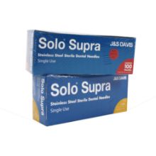 Needle Dental (Solo) Supra Short Red 30g (Disposable Sterile Single Use) x 100
