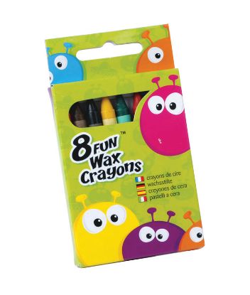 Crayons Wax (Unodent) Thin x 8