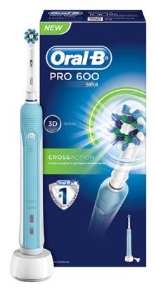 Toothbrush Electric (Oral-B) Pro 600 Cross Action Power