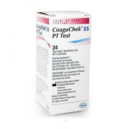 Test Strips Coaguchek Xs Pt x 24