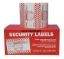 Security Labels (A/Pharmacy) Self Adhesive 2 x 500
