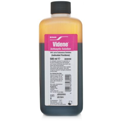 Videne Antiseptic Solution 500ml x 1