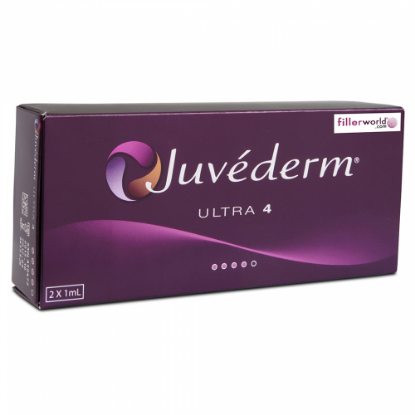Juvederm Injectable Gel Ultra 4 (Crevices) 1ml x 2 (Dermal Filler) (P)