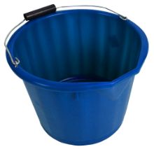 Bucket Ultra Lucy 15Ltr Without Lid Blue X1