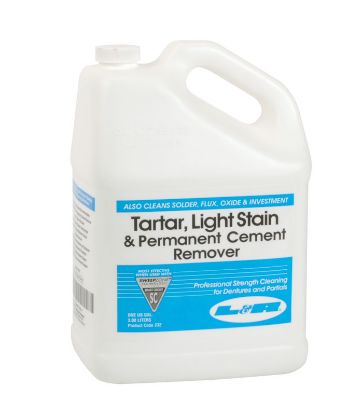 Tarter, Light Stain & Cement Remover (L & R Ultrasonics) Ready To Use Solution 3.79L