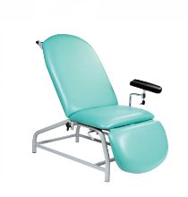 Chair Phlebotomy Fixed Height Reclining With Arm And Adjustable Feet Mint