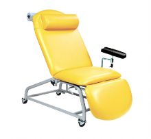 Chair Phlebotomy Fixed Height Reclining With Four Locking Casters And Arm Primrose