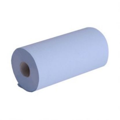 Paper Hygiene Roll 10" Blue 3 Ply x 24